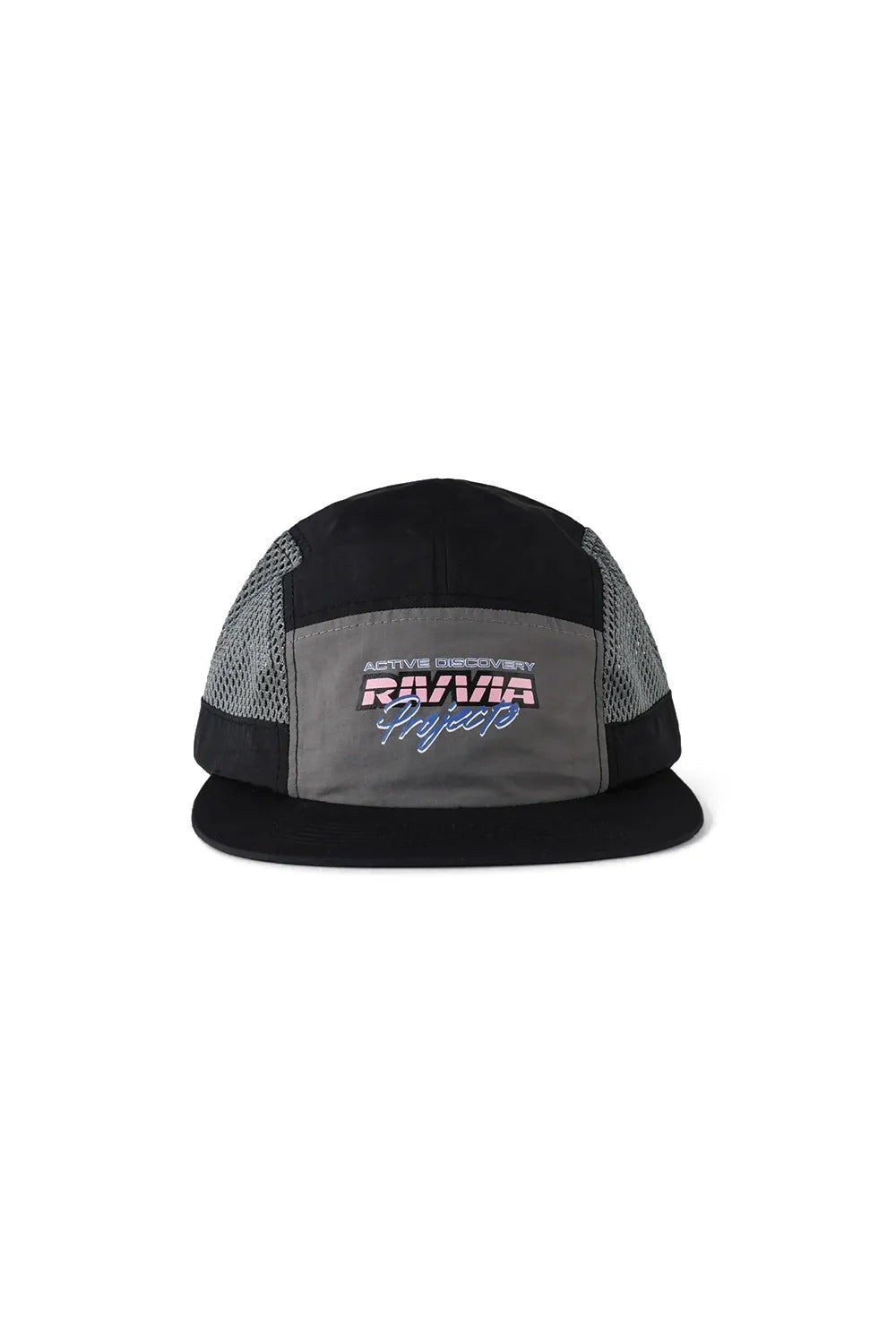 Rivvia Projects RACETRACK RUNNING CAP - BLACK GREY