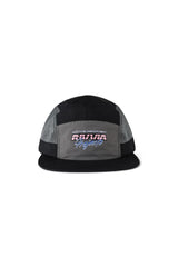 Rivvia Projects RACETRACK RUNNING CAP - BLACK GREY