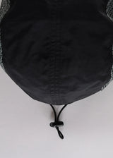 Rivvia Projects RACETRACK RUNNING CAP - BLACK GREY