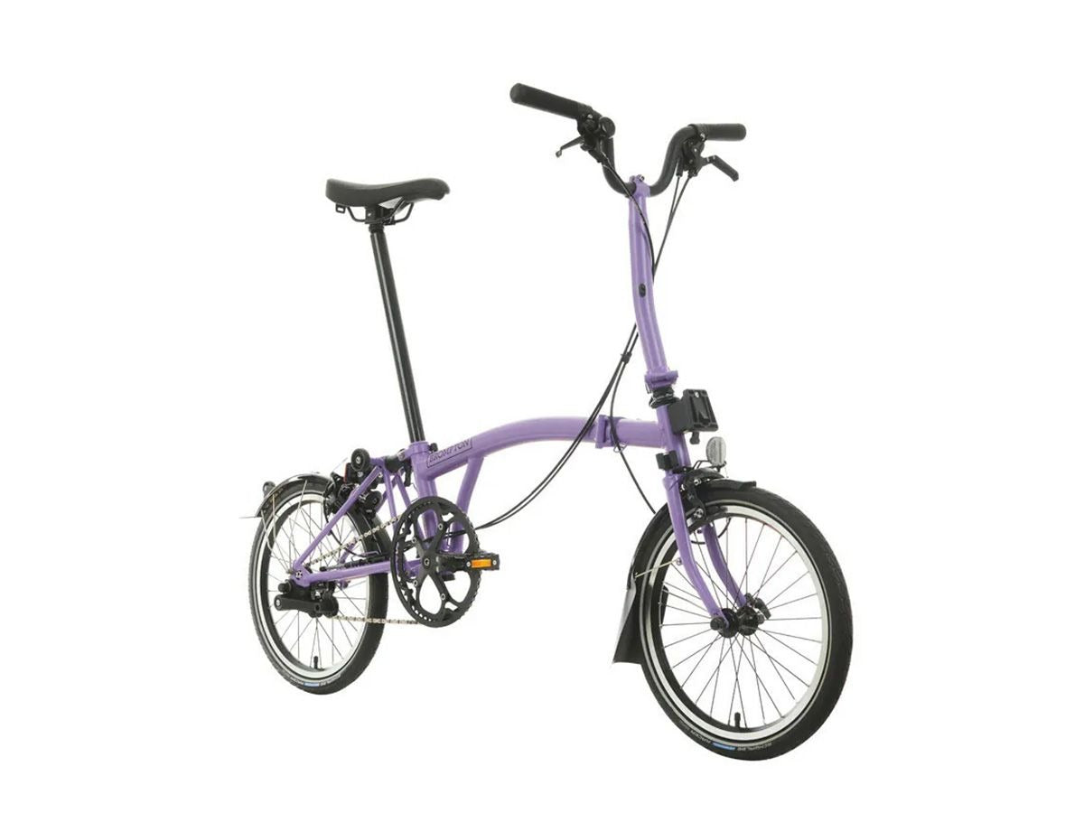 BROMPTON C-Line Mid Bar Explore 6 Speed Lilac