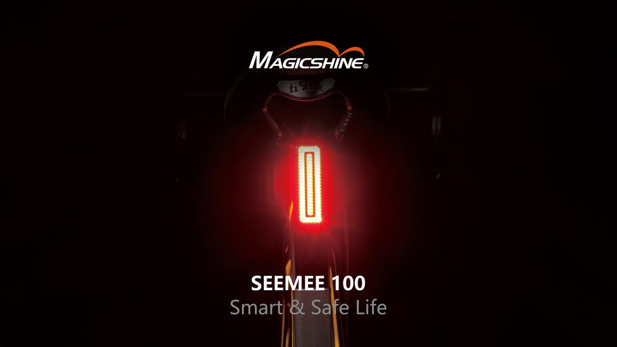 MAGICSHINE SeeMee 100 - Rear Light - Brake & Ambient Light Sensor - IPX6