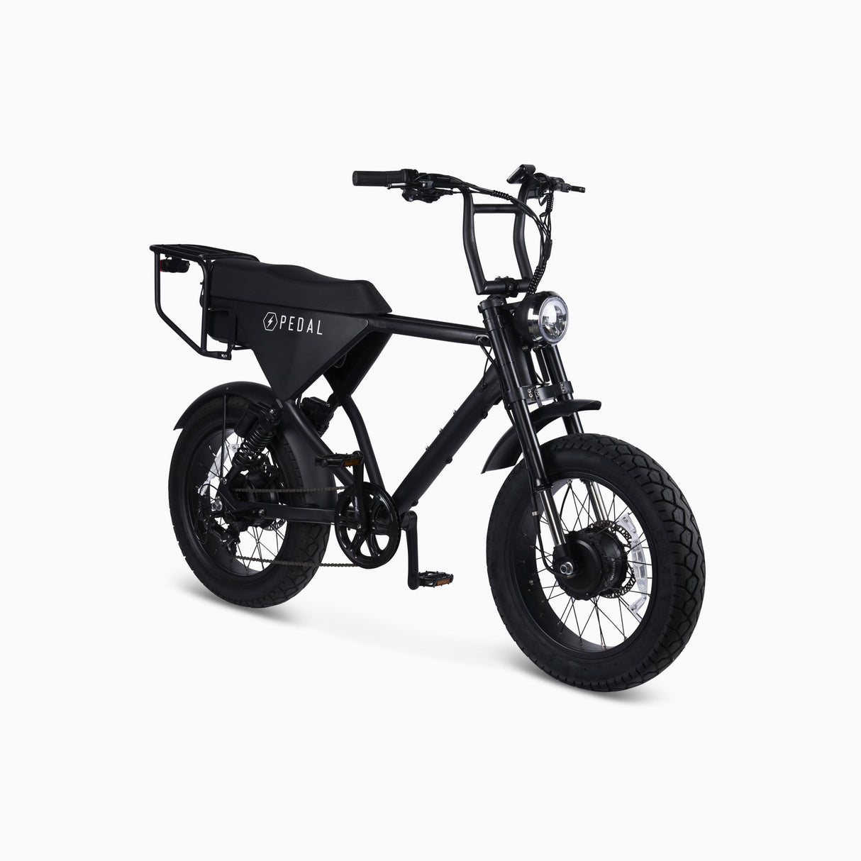 Pedal Electric AWD Black Electric Bike