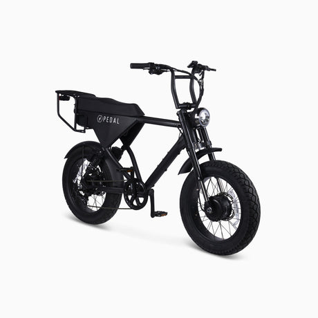 Pedal Electric AWD Black Electric Bike