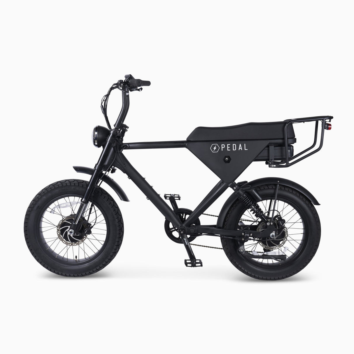 Pedal Electric AWD Black Electric Bike