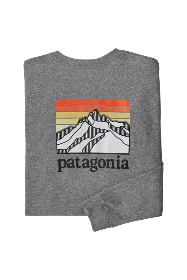 Patagonia Men's Long Sleeve P-6 Logo Ridge T-Shirt