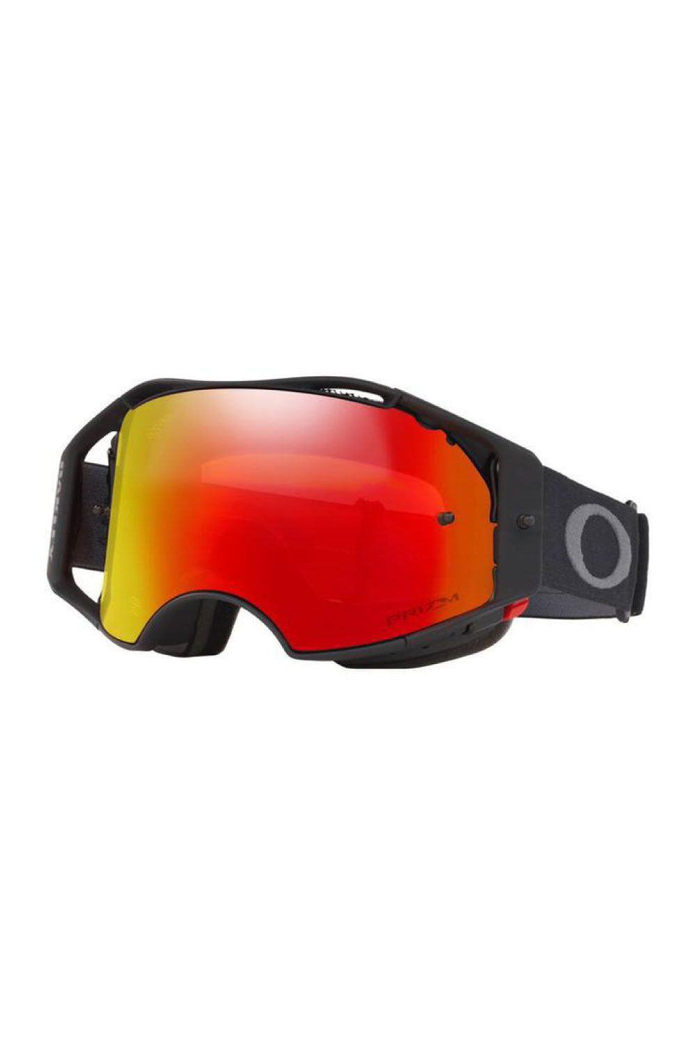 Oakley Airbrake MTB Goggles - Black/Gun Metial Strap w/ Prizm Trail Torch Lens