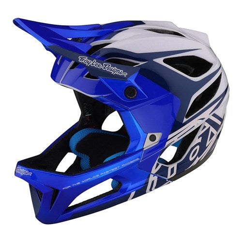 Full Face Helmet Troy Lee Designs Stage Weight Stage Helmet W/MIPS Signature Black
