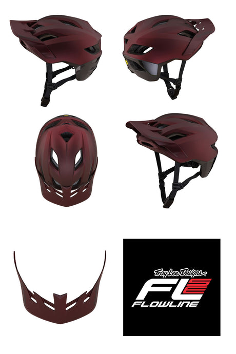 Troy Lee Designs 2023 Flowline SE MTB Helmet - MIPS