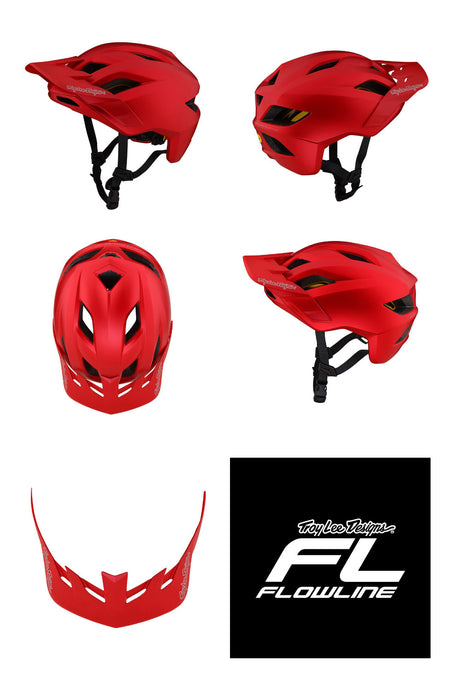 Troy Lee Designs 2023 Flowline MTB Helmet - MIPS