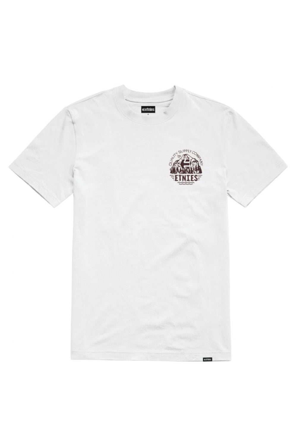 Etnies Mountain Quality Short Sleeve T-Shirt White