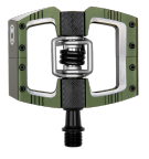 CRANKBROTHERS PEDAL MALLET DH RACE II L.E. DARK GREEN