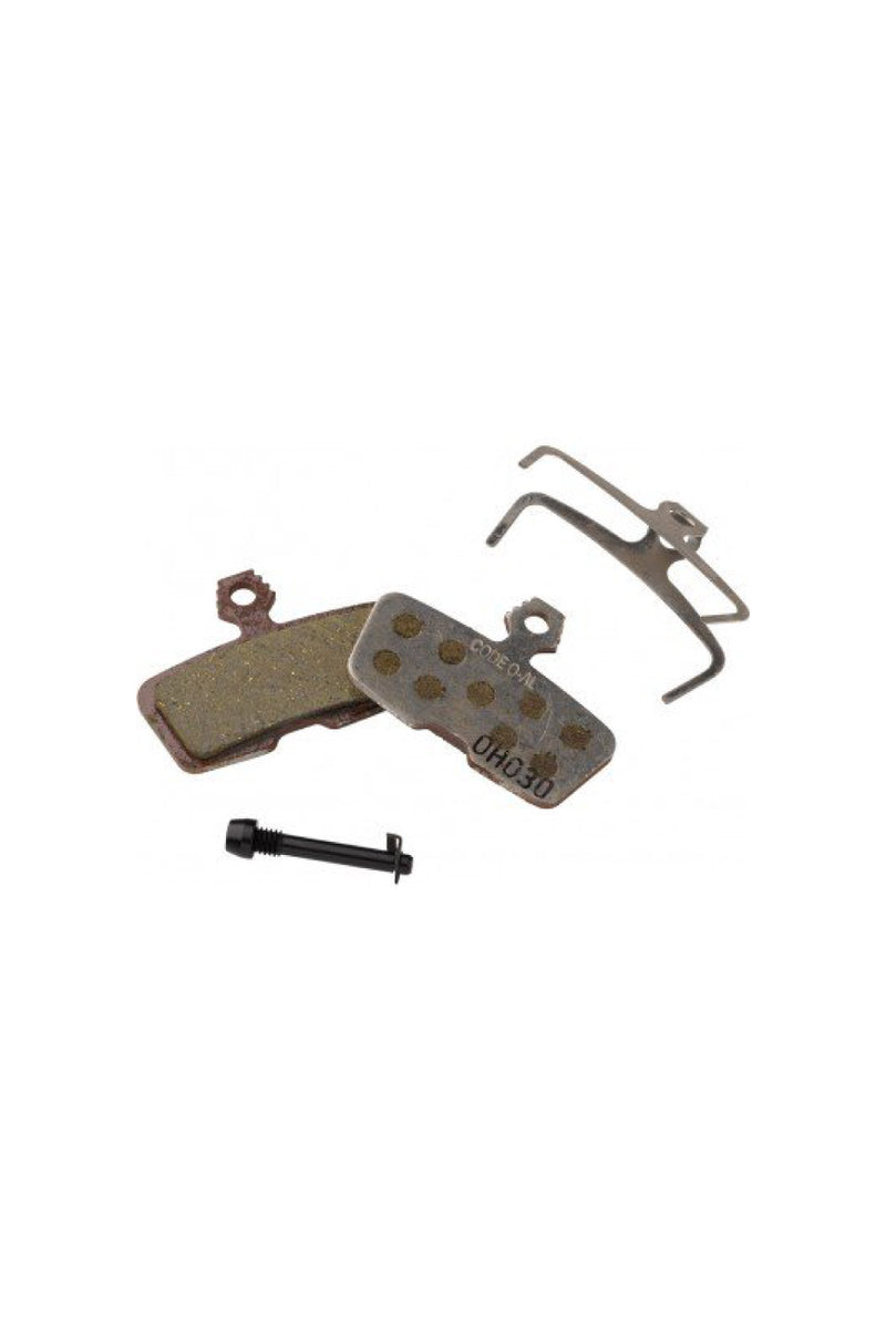 SRAM BRAKE DISC PAD GUIDE ORGANIC/STAINLESS - ALLOY BACKED
