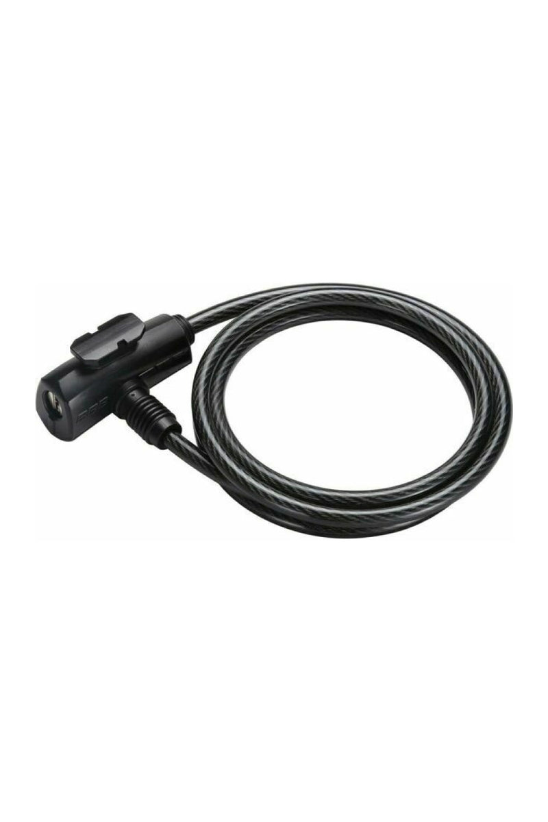 BBB Bike Lock Quicksafe Coiled Cable Lock 8mm X 1500mm