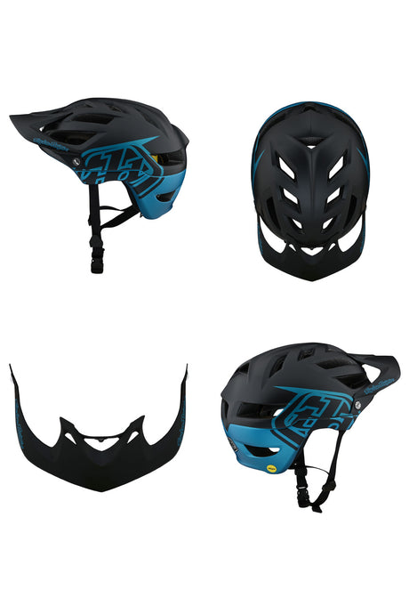 Troy Lee Designs 2022 A1 Classic Adult MTB MIPS Helmet