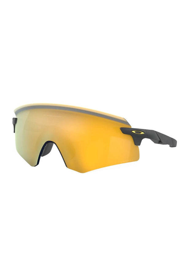 Oakley Encoder Sunglasses Matte Carbon w/ Prizm 24K Lens