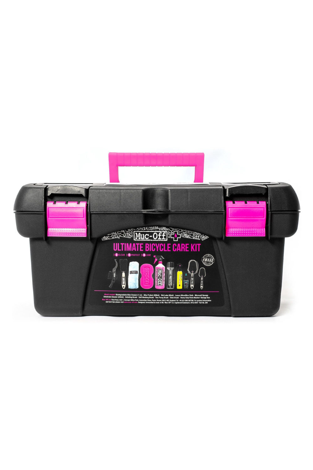 Muc-Off Ultimate Bicycle Care Kit – Set Da 11 Pezzi Per Pulizia E Lubrificazione Bici + 2 Coprifreno A Disco - 3