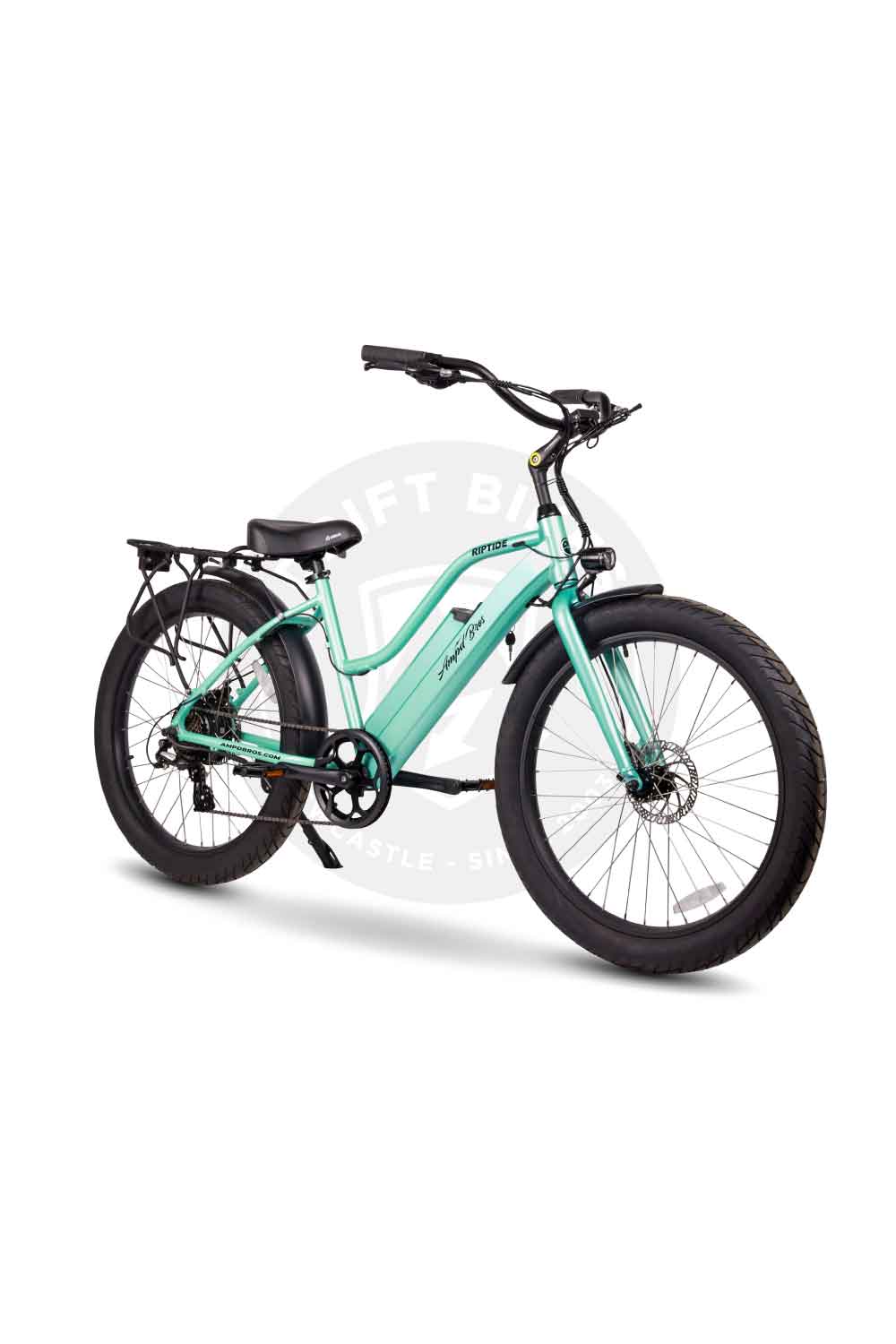 AMPD Bros Riptide 2 STEP THRU Electric Beach Cruiser Bike