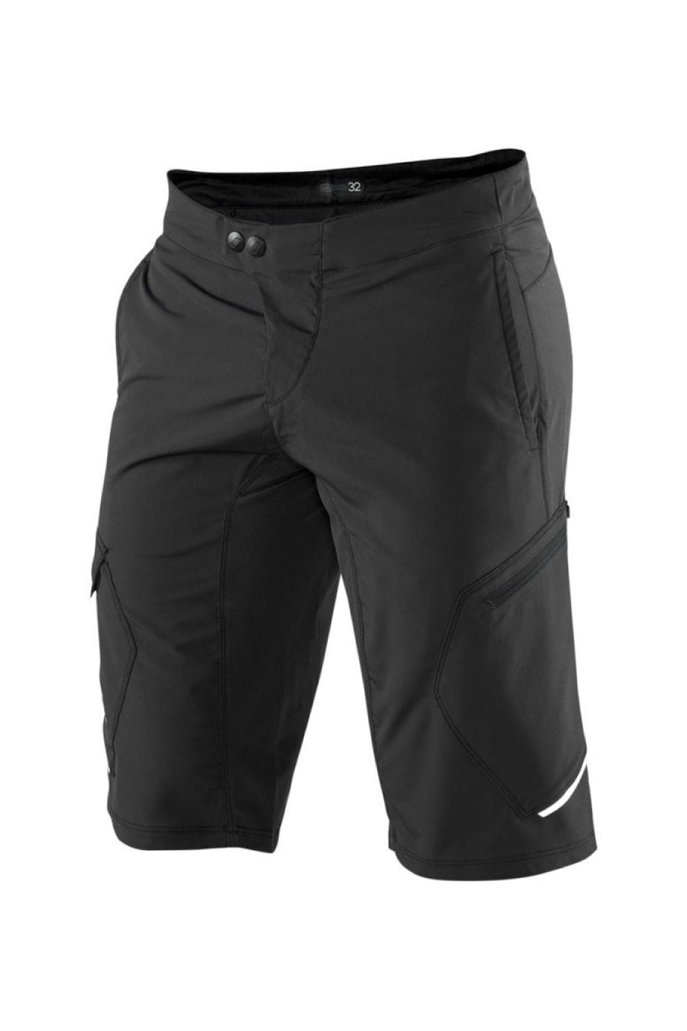 100% Ridecamp Youth MTB Shorts Black 2021