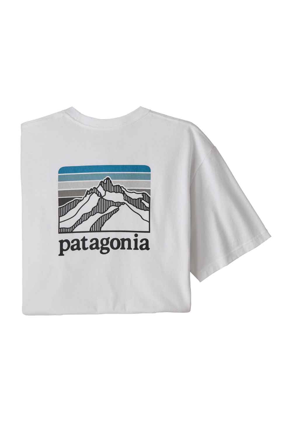 Patagonia Men's Line Logo Ridge Pocket Responsibilli T-Shirt