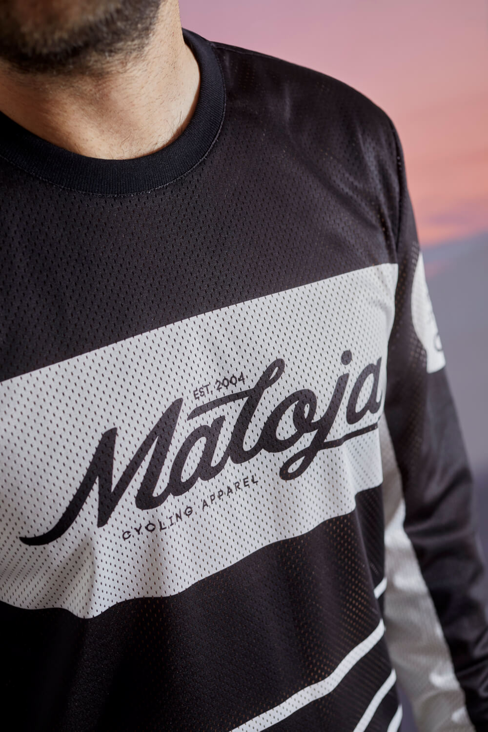 MALOJA MENS PELLEGRINOM LONG SLEEVE JERSEY