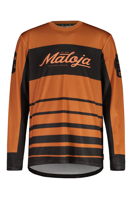 MALOJA MENS PELLEGRINOM LONG SLEEVE JERSEY