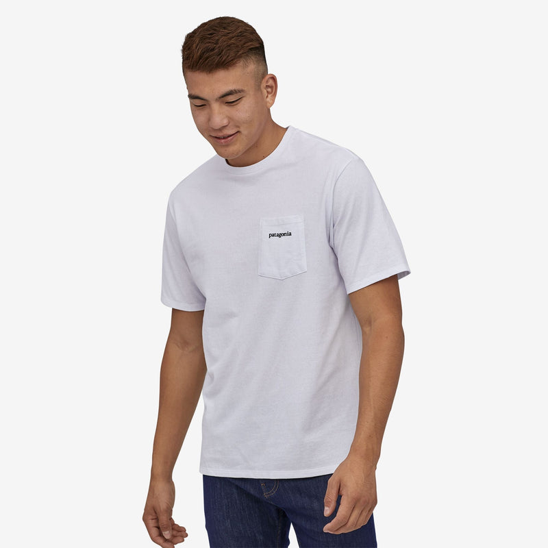 Patagonia Men's Line Logo Ridge Pocket Responsibilli T-Shirt