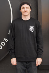 Drift Heritage Adult Crewneck Jumper - Black