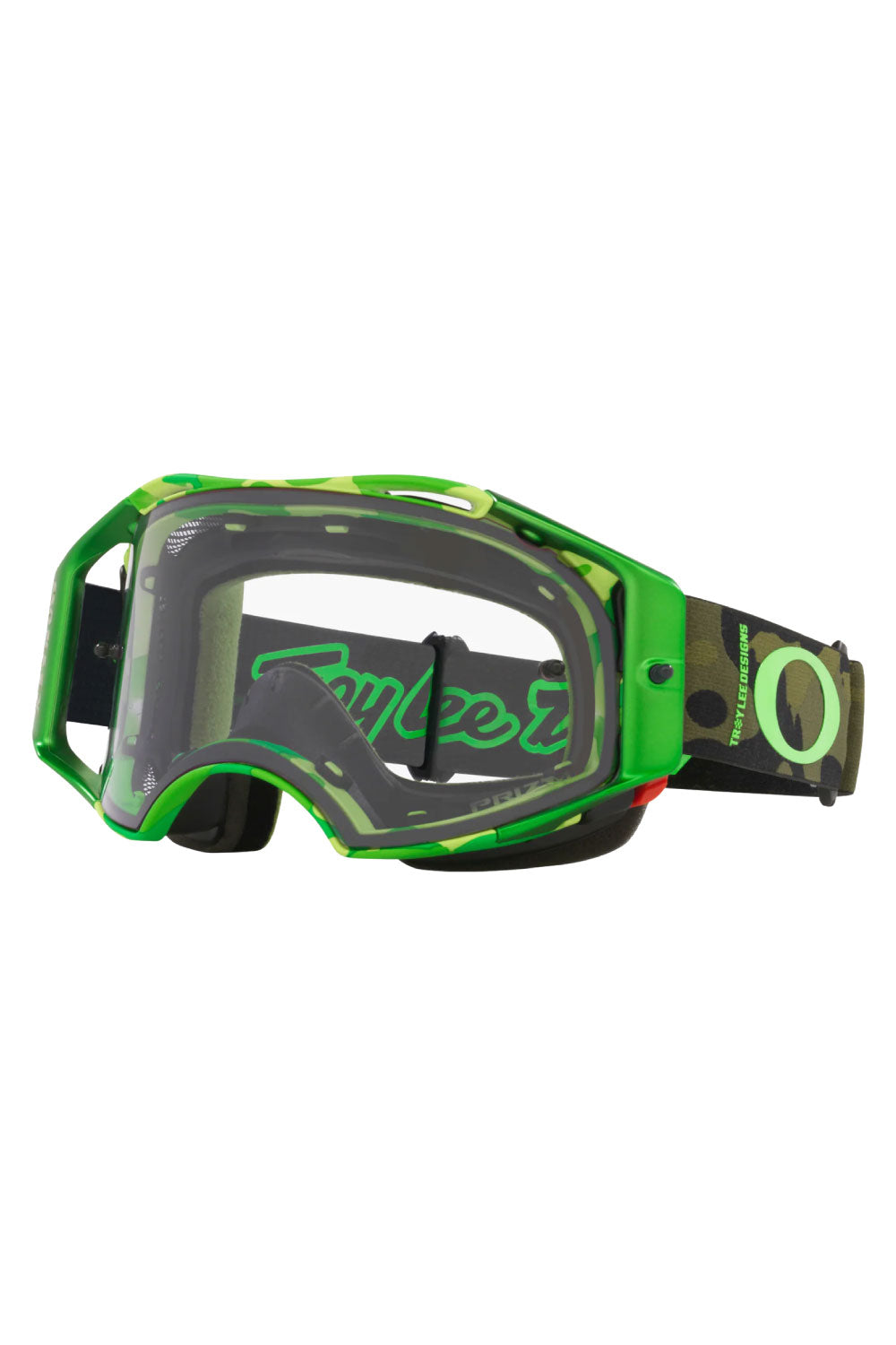 Oakley Airbrake MTB Google TLD Dazzle Green w/ Prizm Low Light