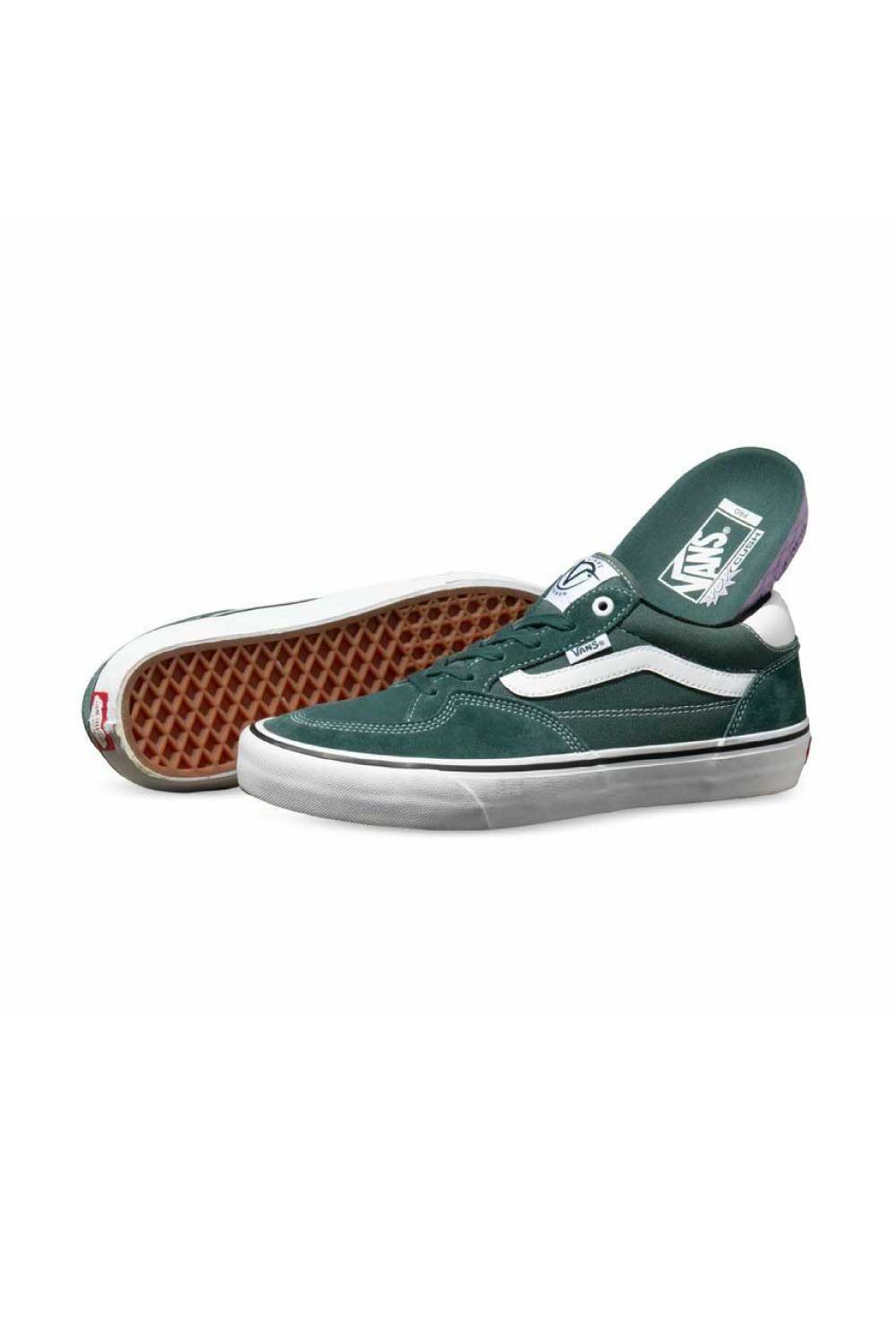 Vans Rowan Pro Shoe Pine/White