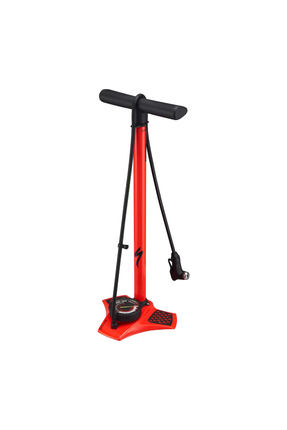 Air Tool Comp Floor Pump V2 Rocket Red