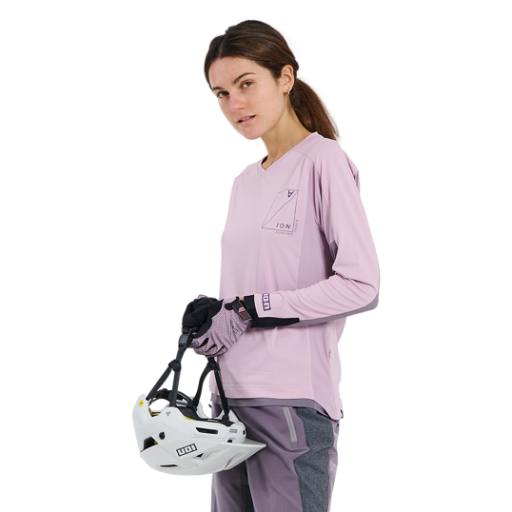 ION Womens MTB Long Sleeve Jersey Traze Amp AFT