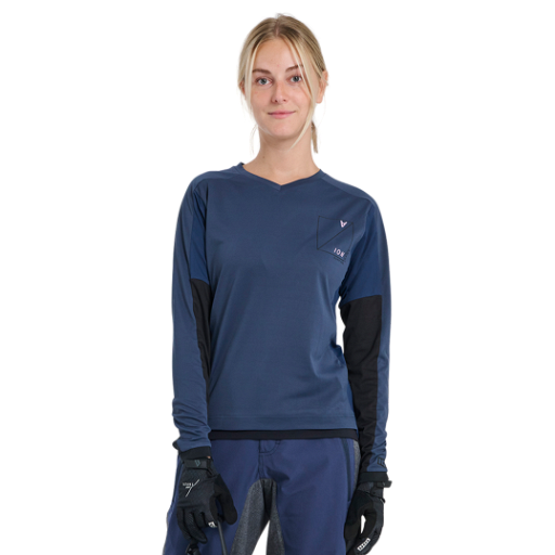 ION Womens MTB Long Sleeve Jersey Traze Amp AFT