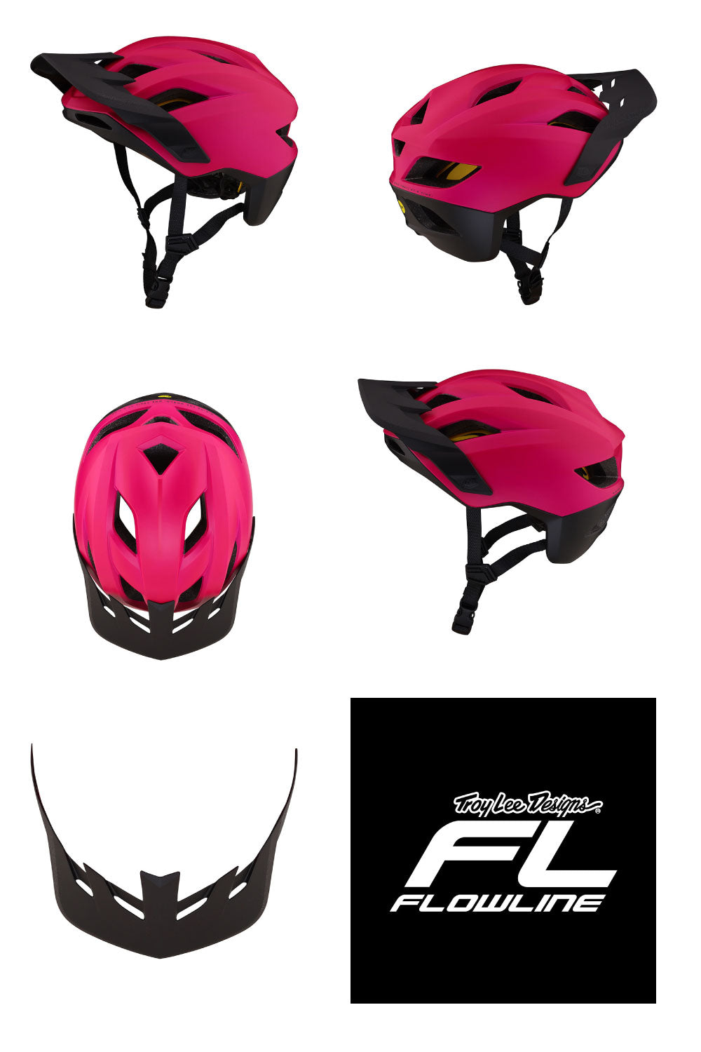 Troy Lee Designs 2023 Flowline MTB Helmet - MIPS