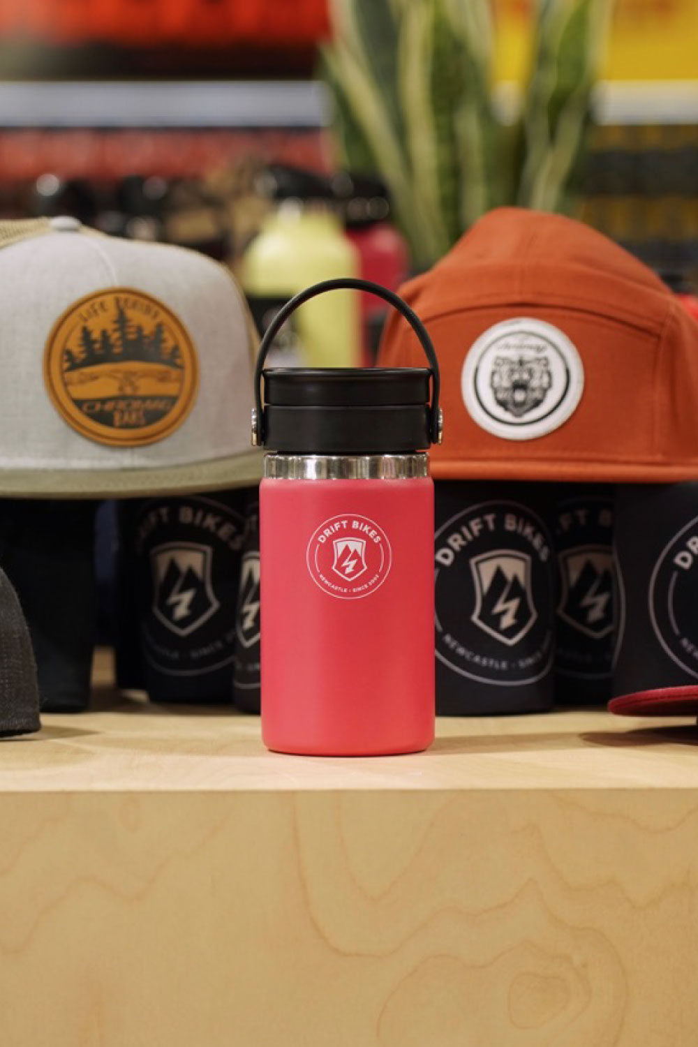 Hydro Flask X Drift 12oz (354ml) Coffee Cup w/ Wide Flex Sip Lid - Watermelon