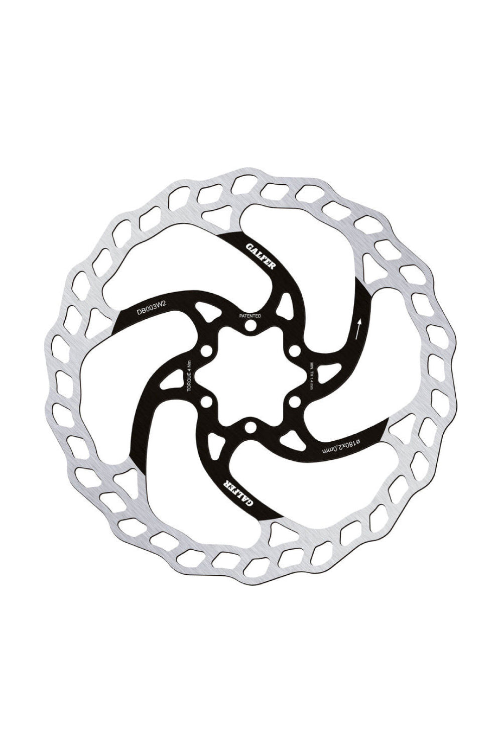 Galfer Wave 6 Bolt Disc Brake Rotor