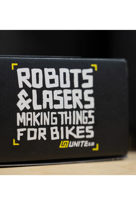 UNITE CO Renegade Stem - 35mm Clamp - Custom Splatter Blue/Pink