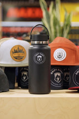 Hydro Flask X Drift Bikes 32oz (946ml) WIDE Drink Bottle 2.0 Black