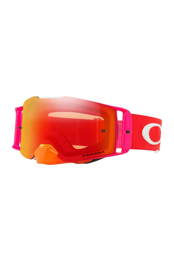 Oakley Front Line Goggle - Pinned Race Orange w/Red Prizm MX Torch