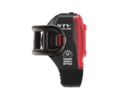 LEZYNE LIGHT REAR KTV DRIVE PRO 75 LUMEN BLACK