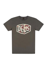 Deus Ex Machina Warrant Short Sleeve T-Shirt Beluga