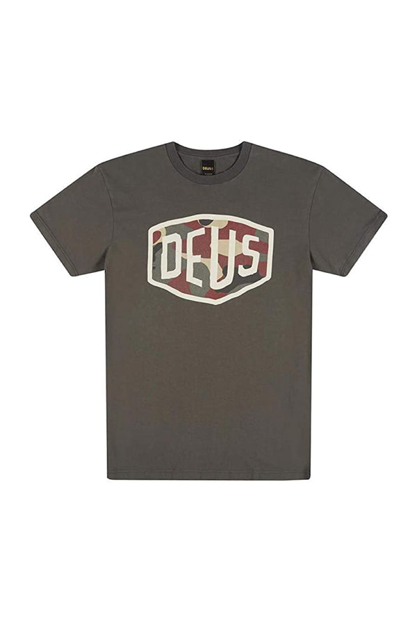 Deus Ex Machina Warrant Short Sleeve T-Shirt Beluga