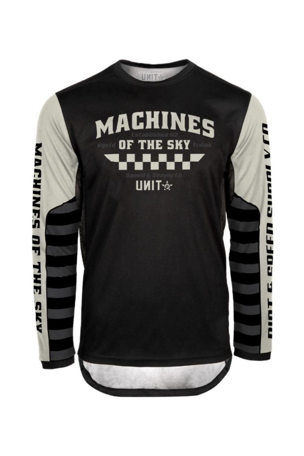 UNIT Trial Long Sleeve Jersey Black 2022