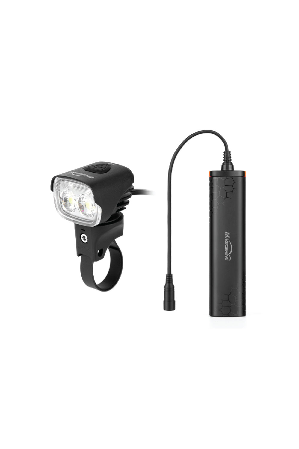 MAGICSHINE 902SB - E-bike Front Light - Motor / Battery Powered - 3000 Lumens - 6116C Battery included