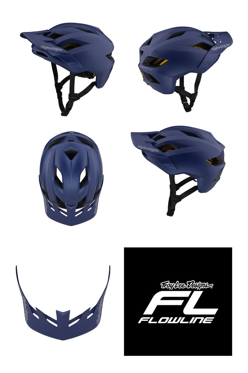 Troy Lee Designs 2023 Flowline YOUTH MTB Helmet - MIPS
