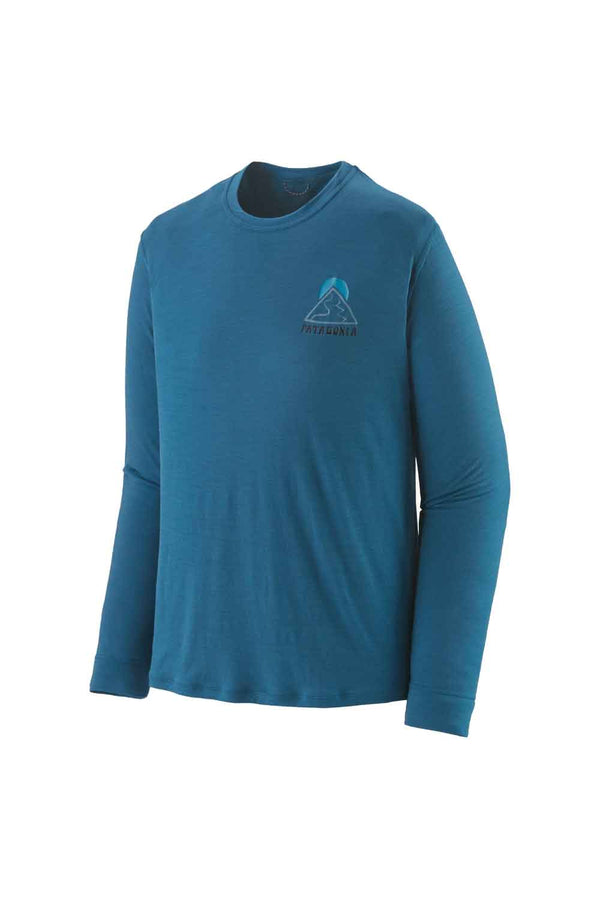 Patagonia Men's Long Sleeve Cap Cool Merino Graphic Shirt