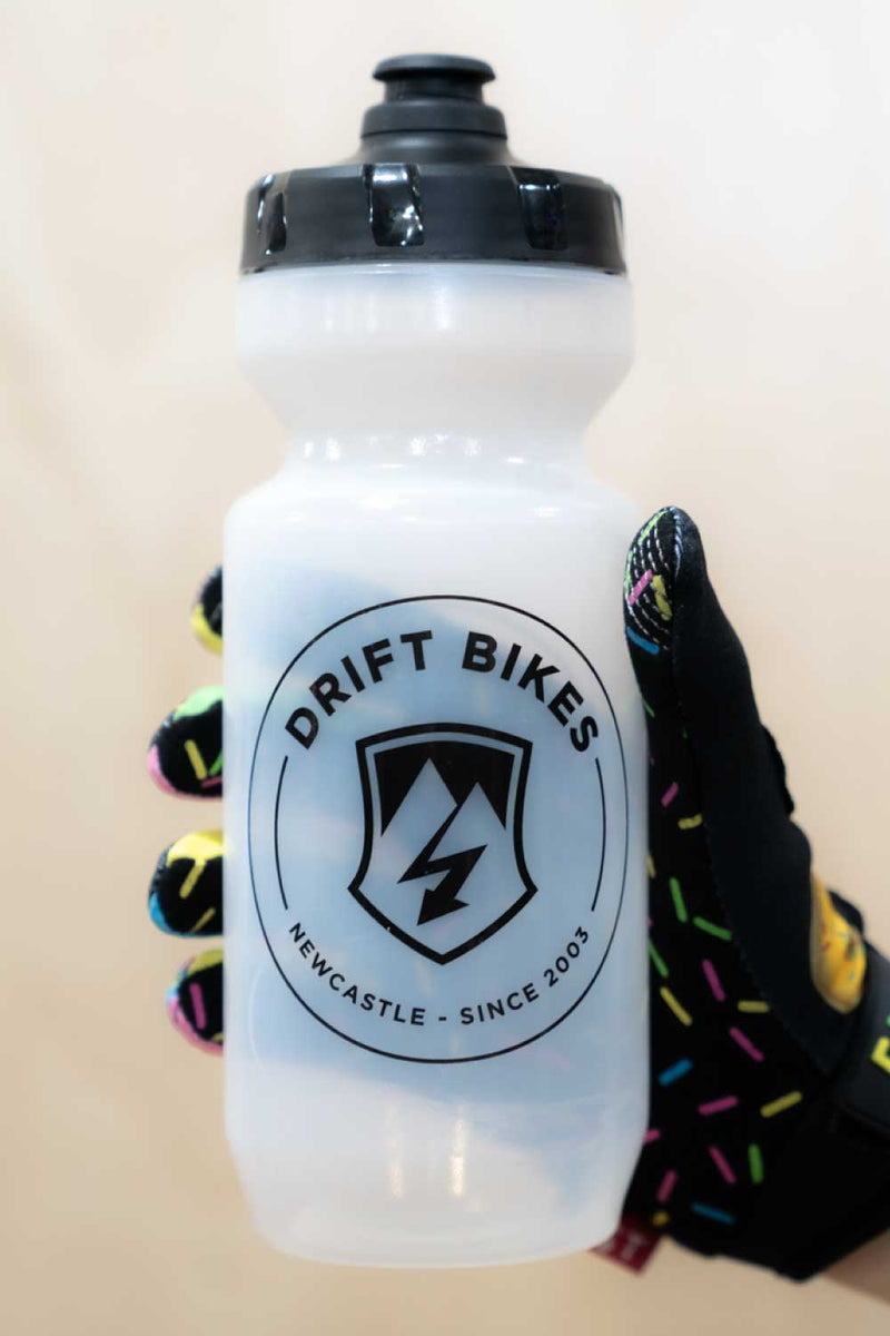 Drift Bikes Corpo Purist 22oz (650ml) Drink Bottle Smoke White/Black