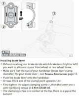 MAGURA HANDLEBAR CLAMP SHIFTMIX 3 FOR SRAM STYLE DROPPER TRIGGER SHIFTERS, LEFT ONLY, BLACK