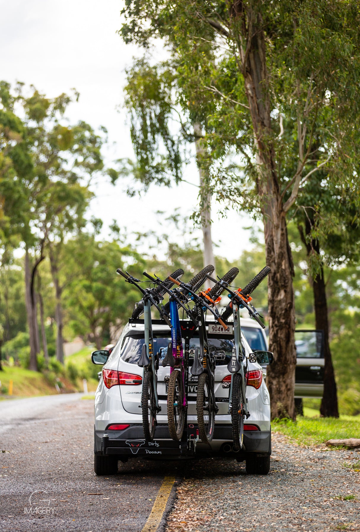 Dirty Possum Bike Racks - 3 Bike Rack