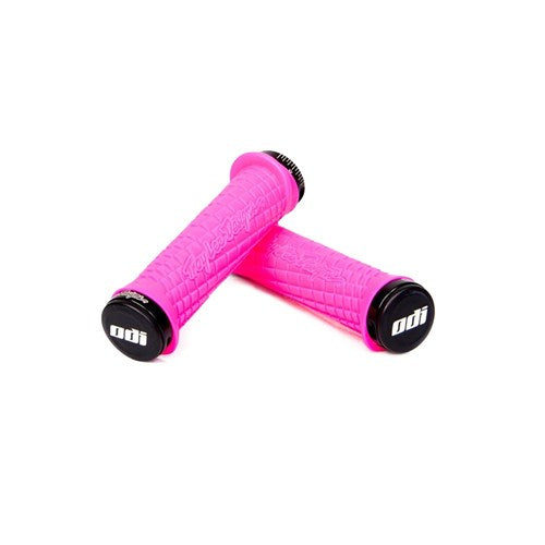 ODI Troy Lee Designs MTB Lock On Bike Grips Black/Grey