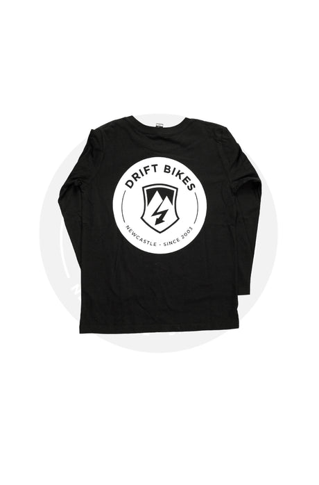 DRIFT FULL CIRCLE SHIRT LONG SLEEVE BLACK